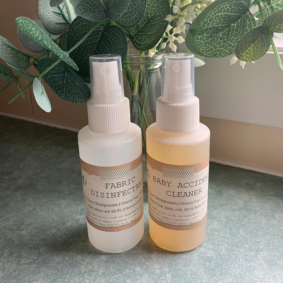 Baby Accident Cleaner & Disinfectant Travel Size Pack